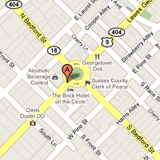 Map to Georgetown Office
